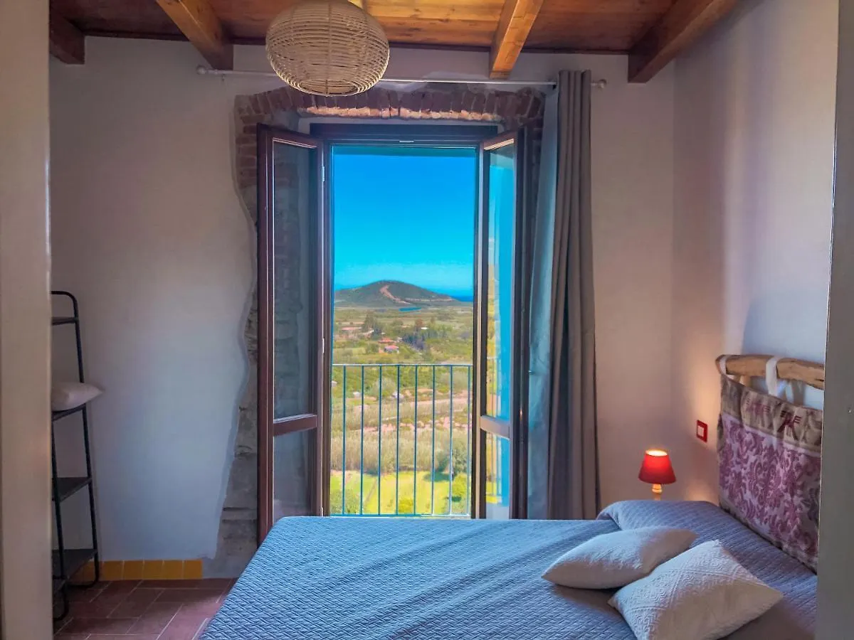 Frühstückspension Panoramic Rooms Fora E ' Muros With Sea View Common Terrace , Ammentos Posada Italien